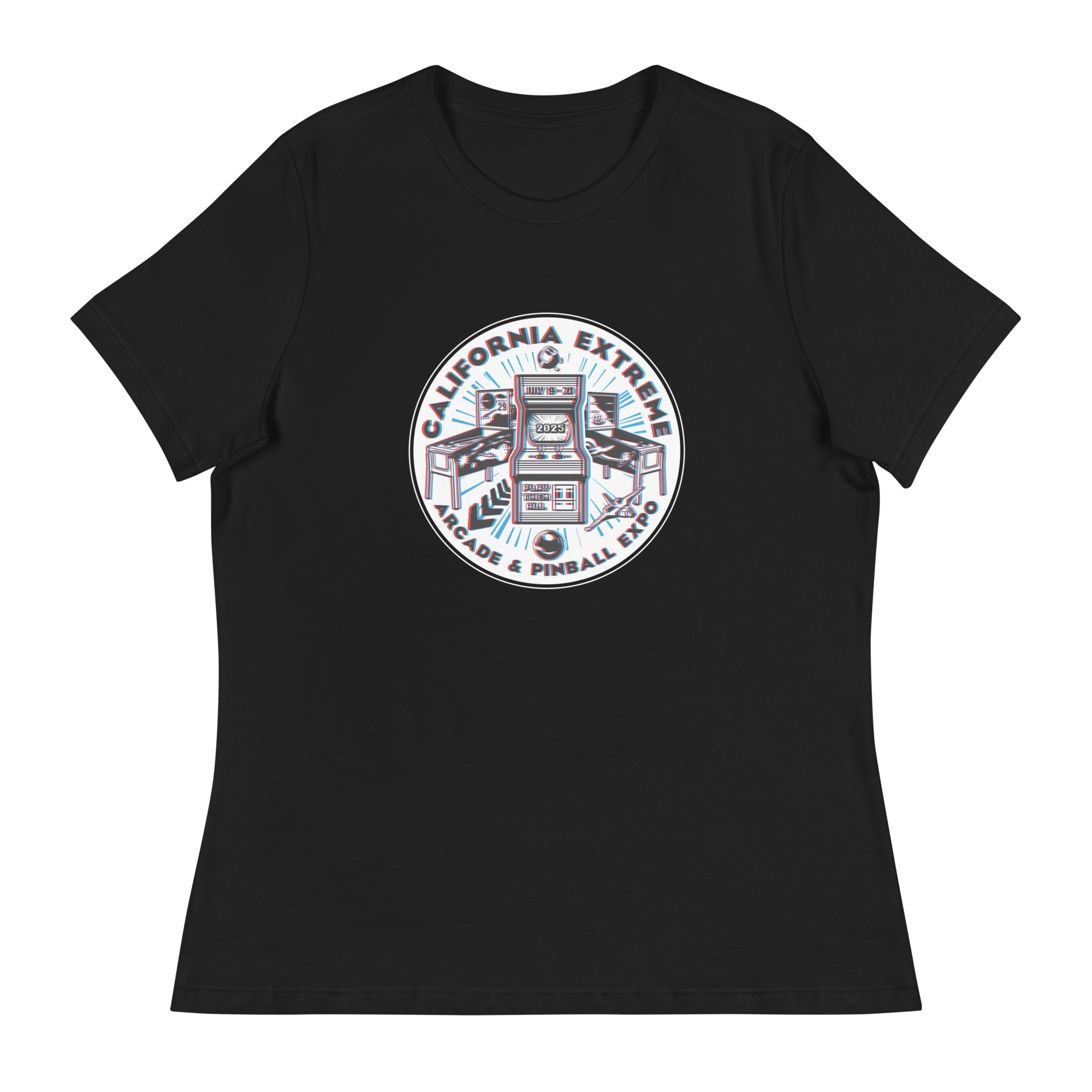 2025 California Extreme 3D Women's Relaxed T-Shirt - Image 2