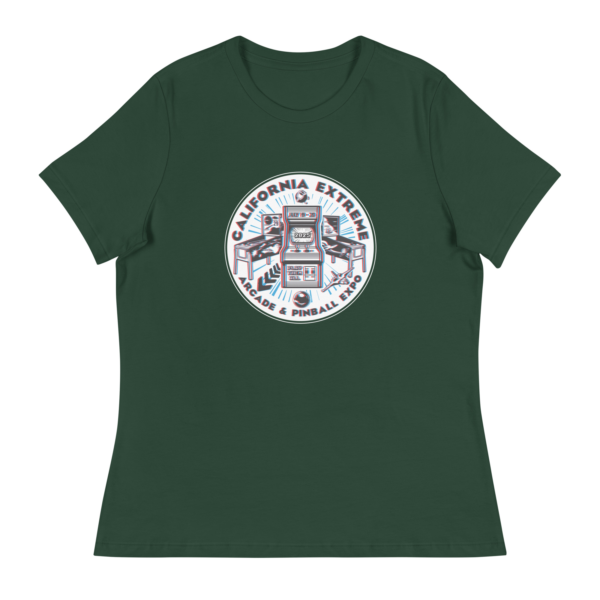 2025 California Extreme 3D Women's Relaxed T-Shirt - Image 4