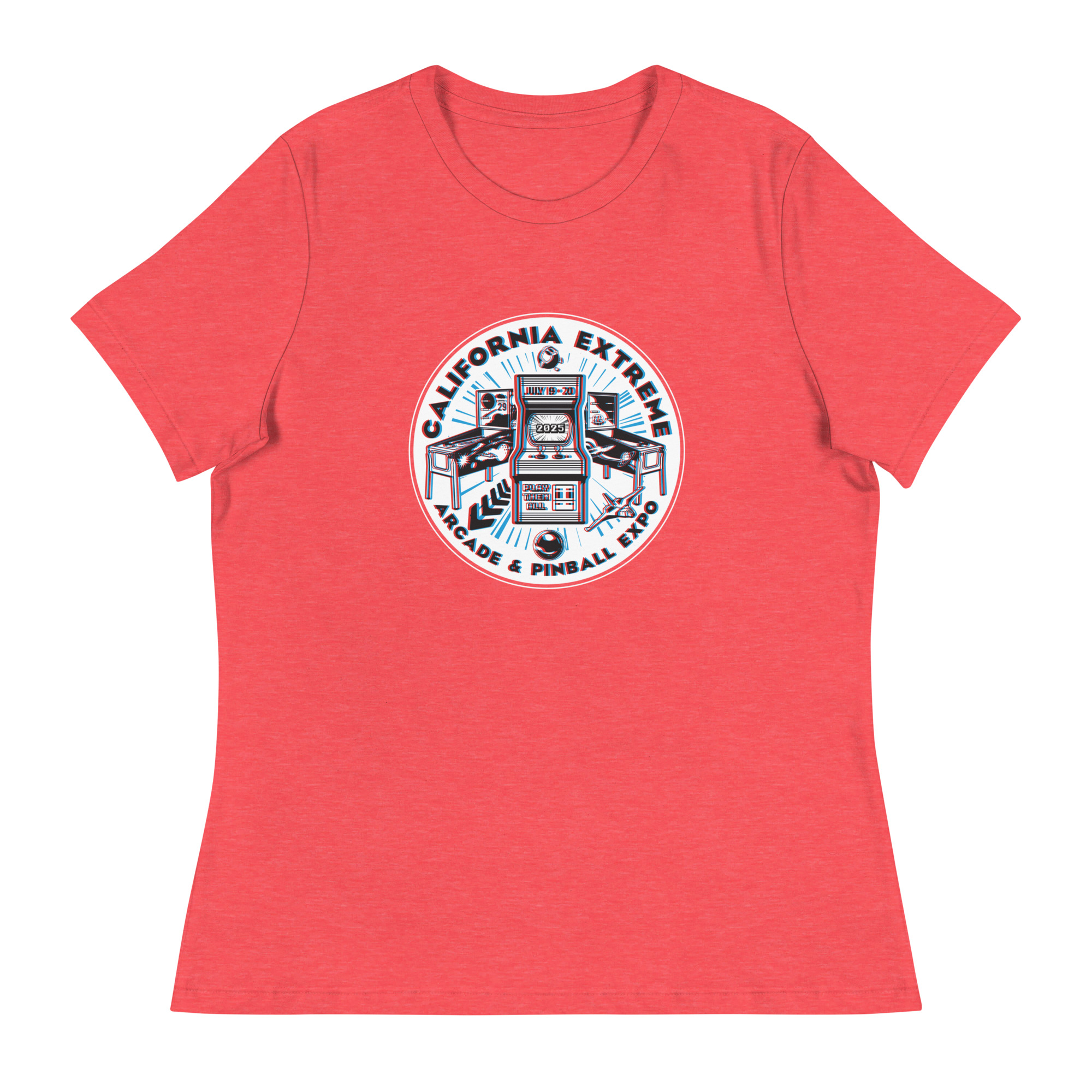 2025 California Extreme 3D Women's Relaxed T-Shirt - Image 6
