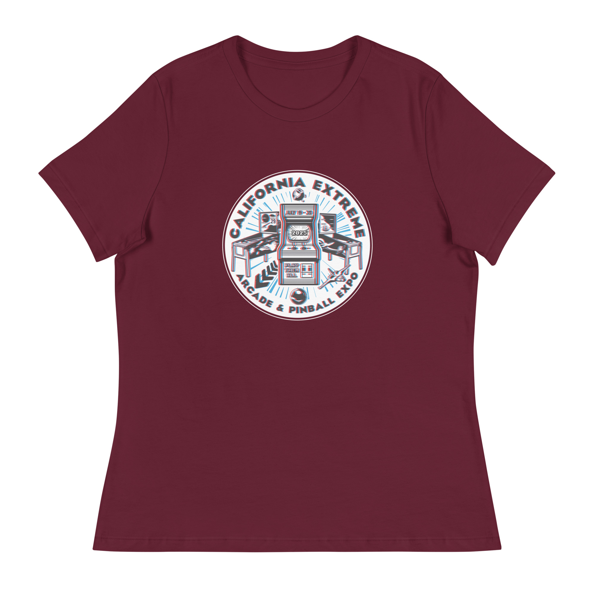 2025 California Extreme 3D Women's Relaxed T-Shirt - Image 3