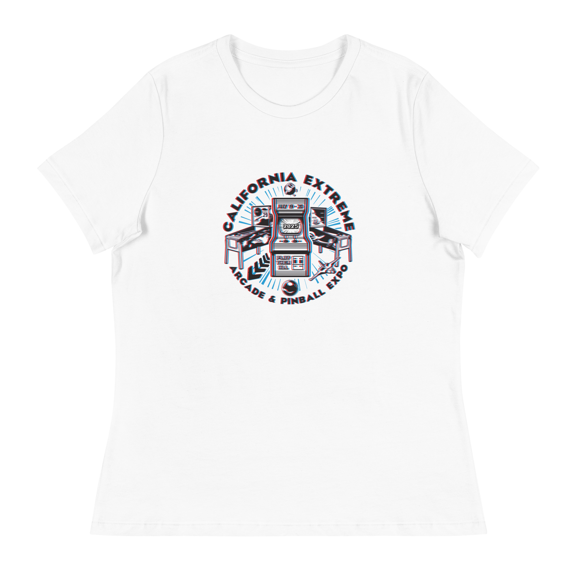 2025 California Extreme 3D Women's Relaxed T-Shirt - Image 9